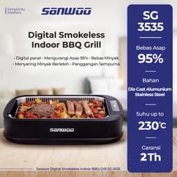 Smokeless Indoor BBQ Grill