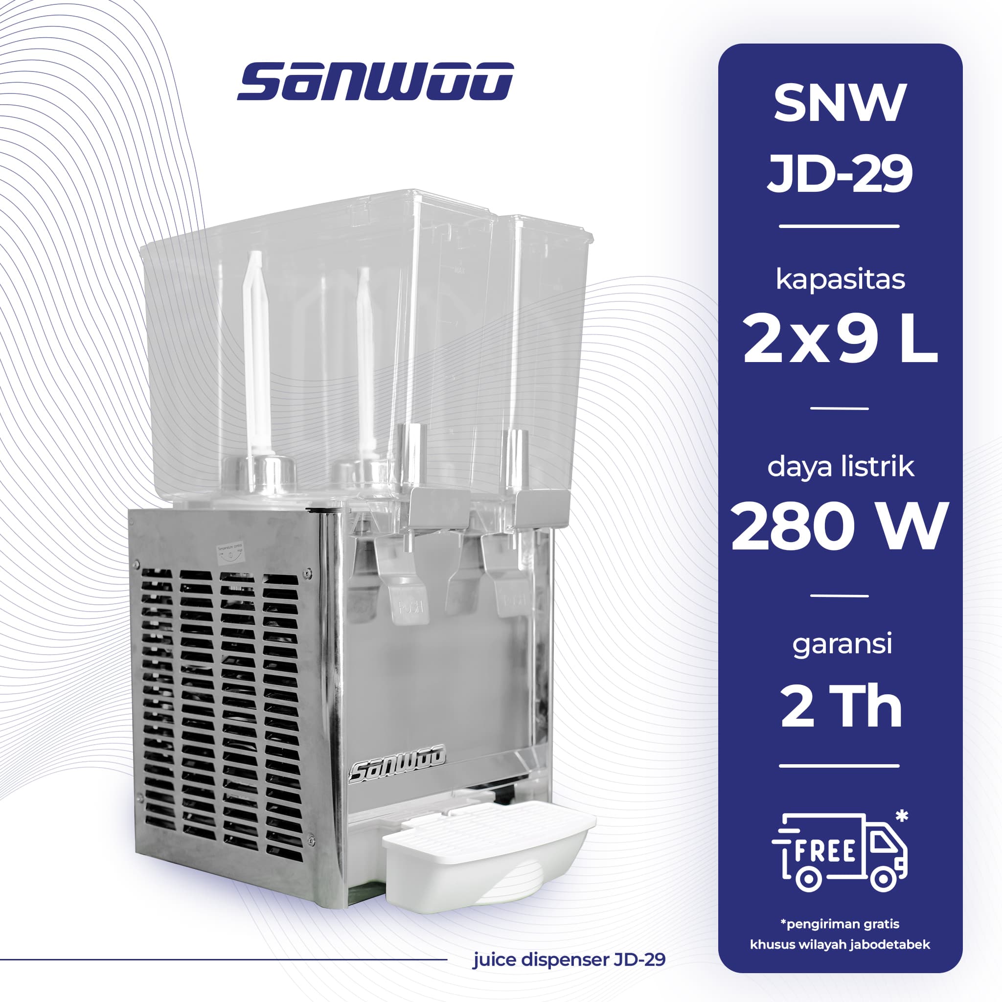 Sanwoo Juice Dispenser SNW JD-29