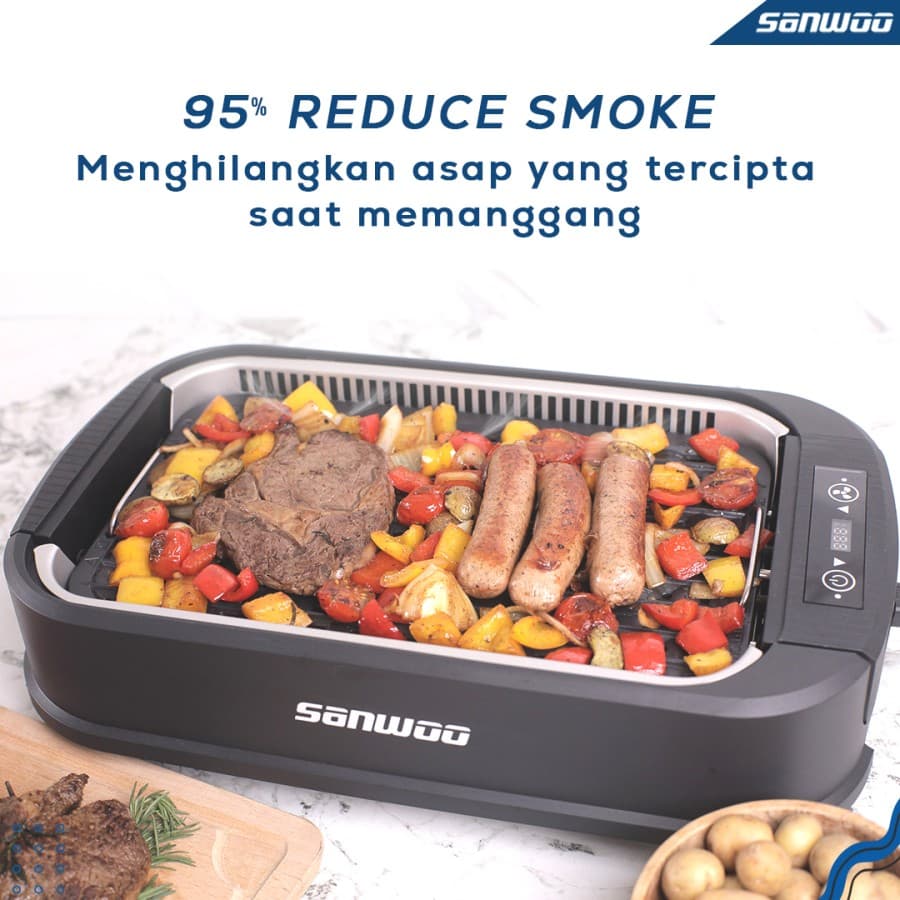 Smokeless Indoor BBQ Grill