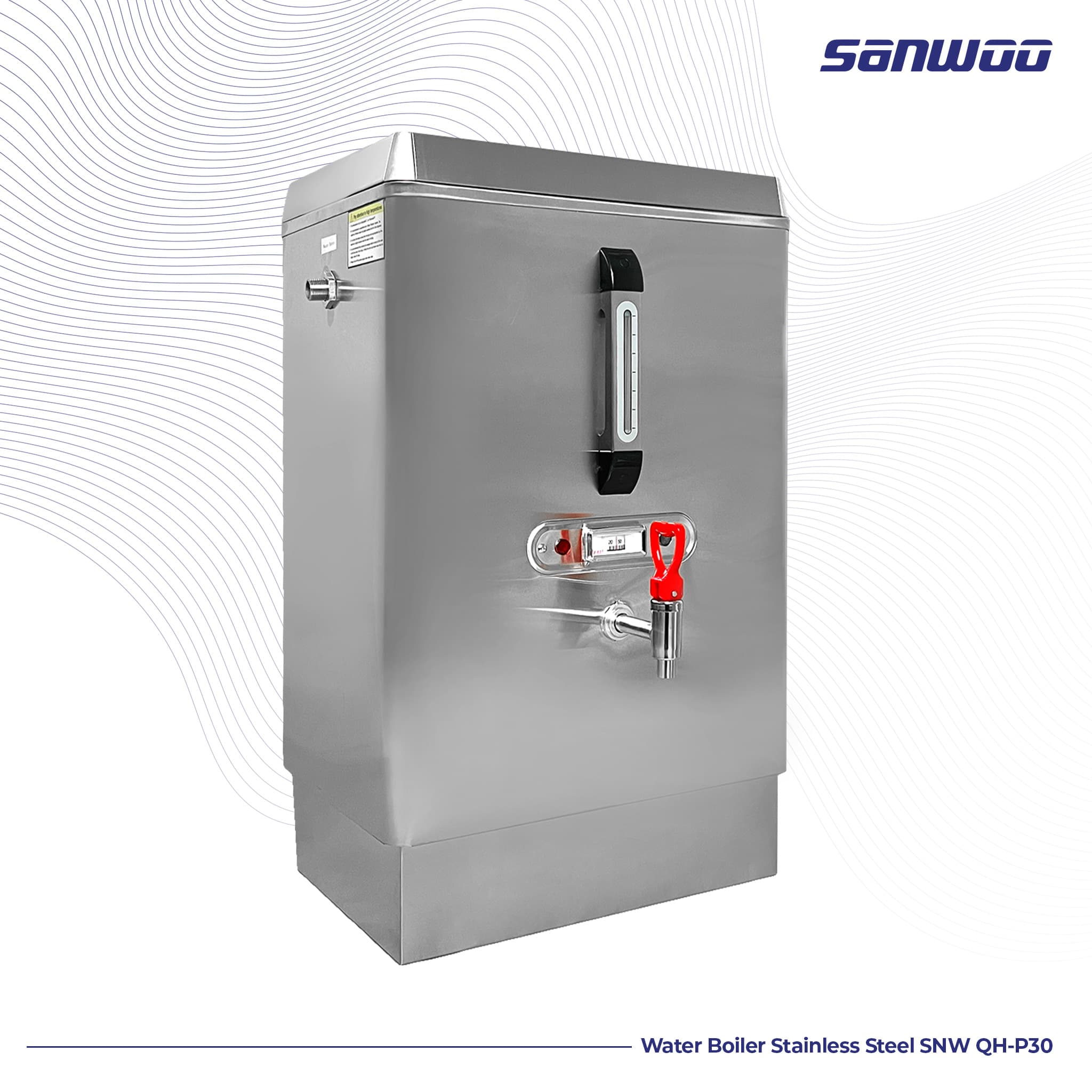 Sanwoo Water Boiler Stainless Steel SNW QH-P30