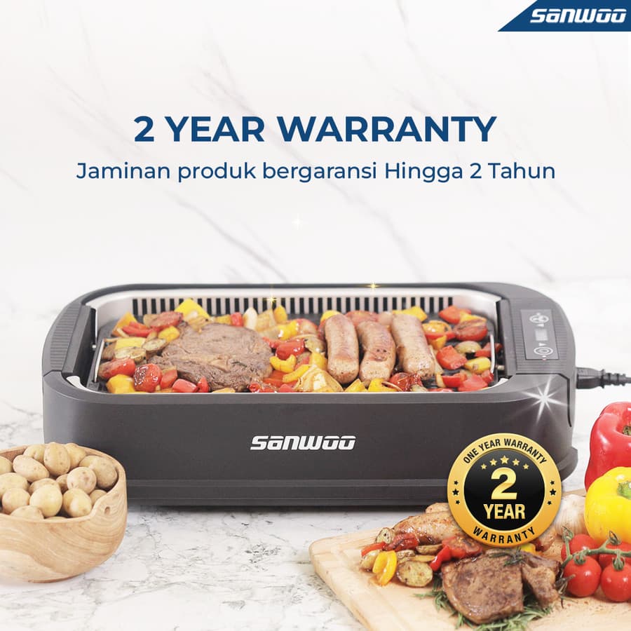 Smokeless Indoor BBQ Grill