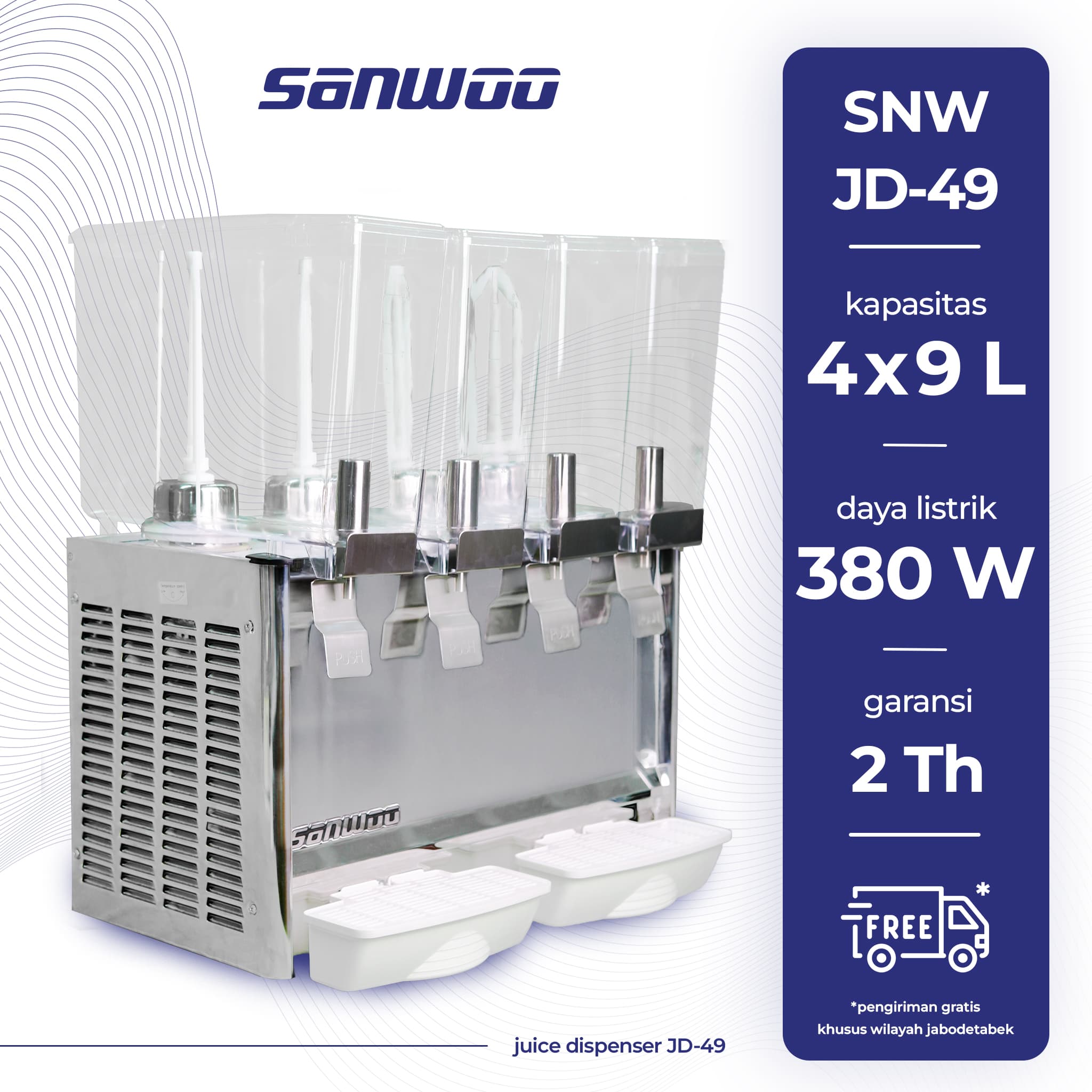 Sanwoo Juice Dispenser SNW JD-49