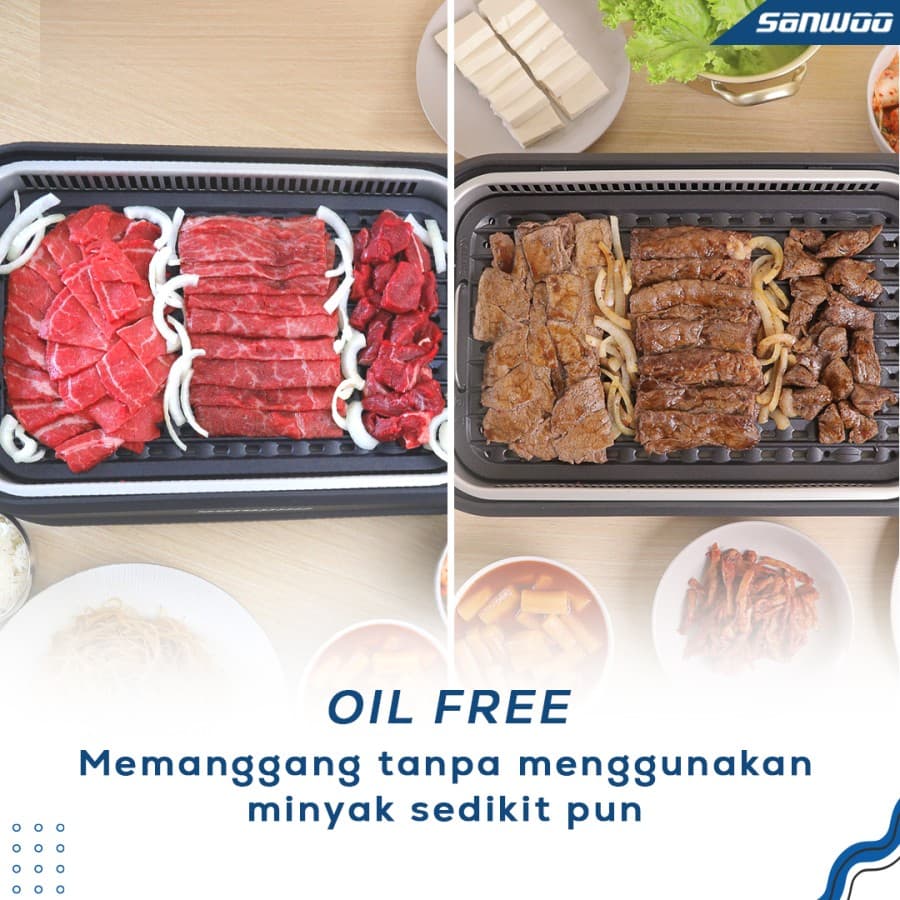 Smokeless Indoor BBQ Grill